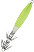 Soft body squid jig 2 hooks hoo squid-jigs.html jigging lure, weight —